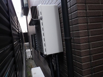 神奈川県海老名市国分南給湯器交換